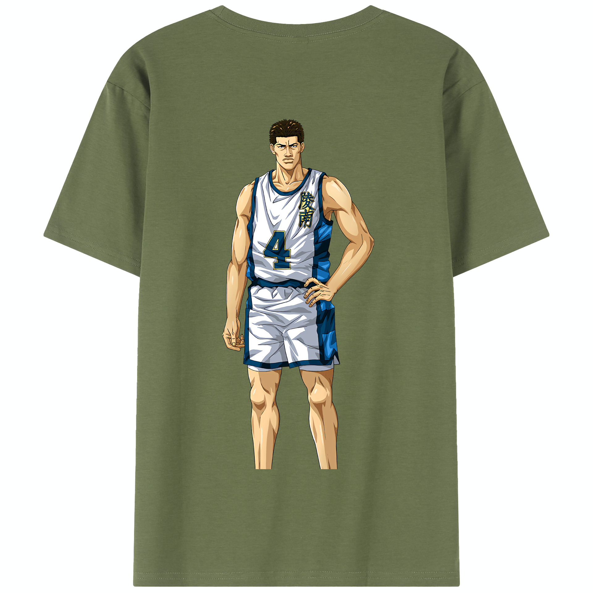 SLAM DUNK／スラムダンク 綿100％半袖Tシャツ（背面プリント）